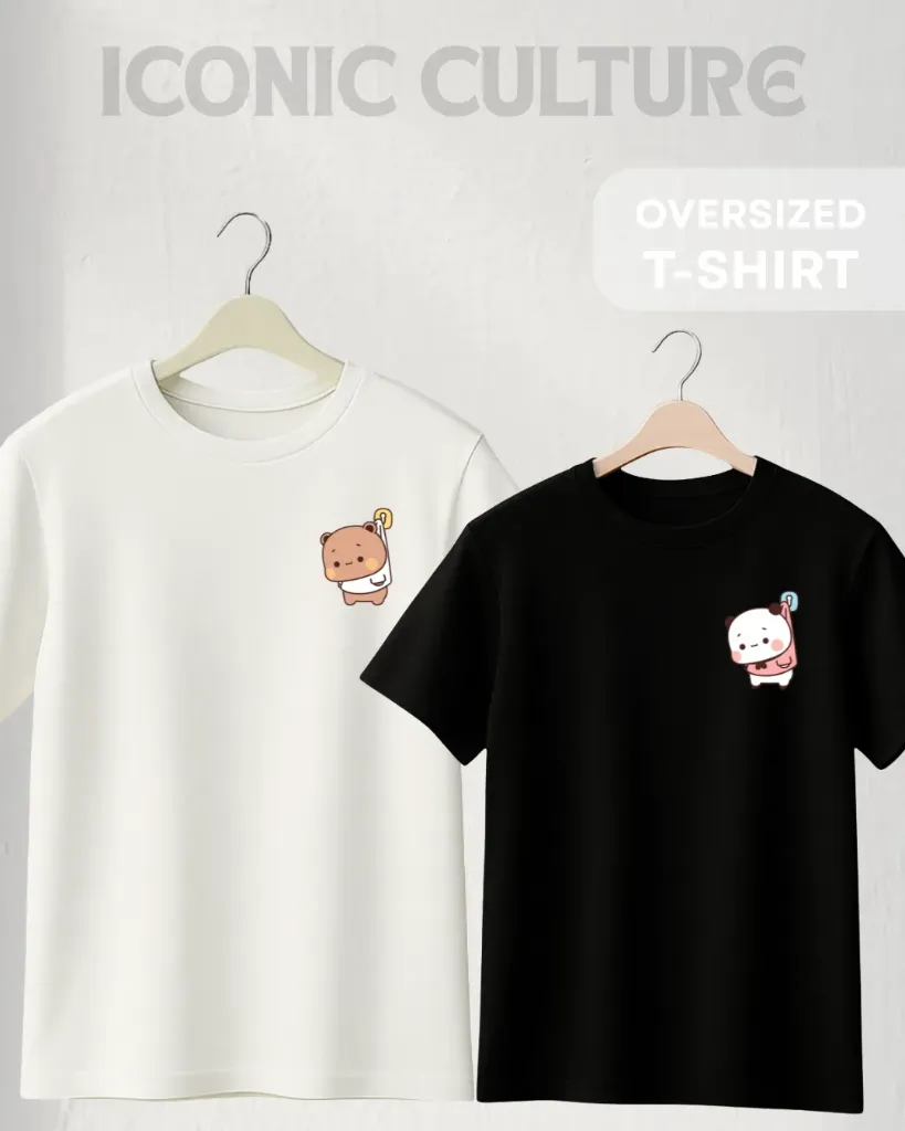 BUBU & DUDU COUPLE OVERSIZED TShirt