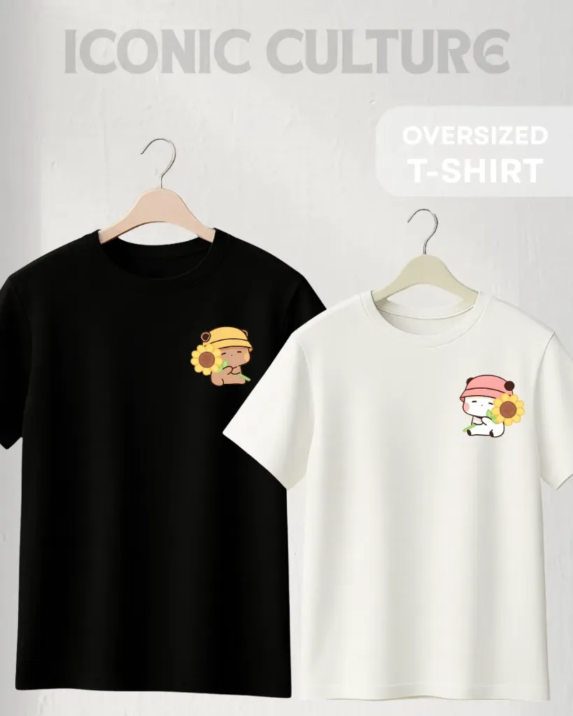 BUBU & DUDU COUPLE OVERSIZED TShirt